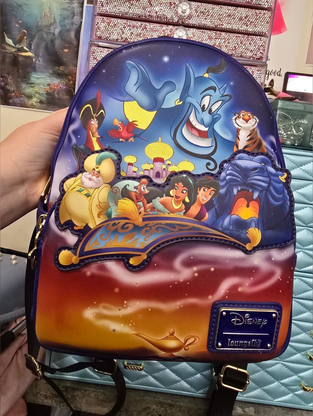 Aladdin Loungefly Backpack (Rare)